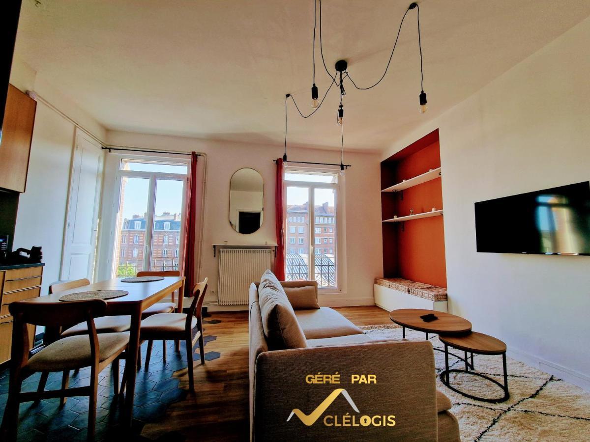 Le Beau Marche, 70M, 2 Chambres, Lumineux Rouen Extérieur photo